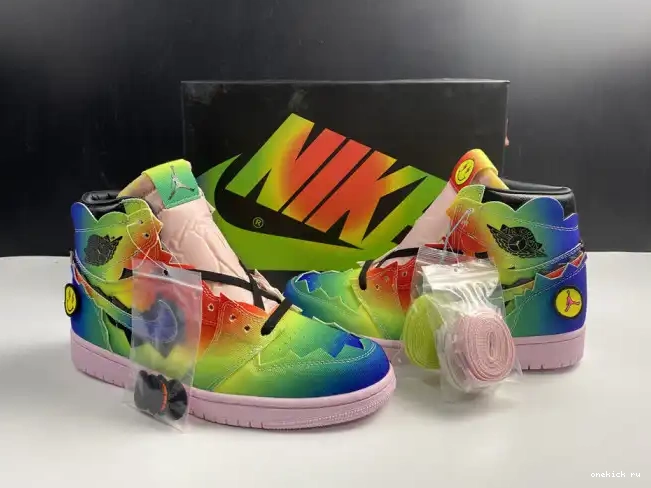 Chep Onekick 1 J BALVIN AIR HIGH DC3481-900 JORDAN X OG 0504